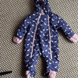 Mini Boden Snowsuit 6-12m